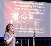 Prevencijos ekspertų grupės &bdquo;Jellinek&ldquo; atstovė Jacqueline Krouwel