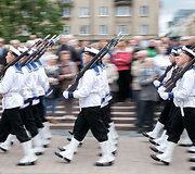 Valstybės vėliavos pakelimo ceremonija