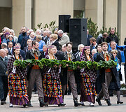 Valstybės vėliavos pakelimo ceremonija