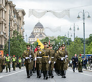 Valstybės vėliavos pakelimo ceremonija
