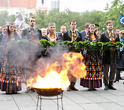 Okupacijų ir genocido aukų pagerbimo ceremonija