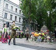 Okupacijų ir genocido aukų pagerbimo ceremonija