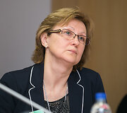 Posėdžio dėl alkoholio prevencijos akimirka