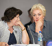 Laimutė Matkevičienė ir Irina Rozova