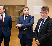 Ministro Pimininko ir  &bdquo;Orlen&ldquo; generalinio direktoriaus susitikimas
