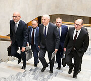 Ministro Pimininko ir  &bdquo;Orlen&ldquo; generalinio direktoriaus susitikimas