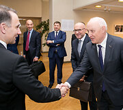 Ministro Pimininko ir  &bdquo;Orlen&ldquo; generalinio direktoriaus susitikimas