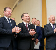 AB &bdquo;Lietuvos geležinkeliai&ldquo; ir PKN &bdquo;Orlen&ldquo; sutarties pasira&scaron;ymas
