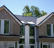 Rekonstruojamas pastatas Nidoje