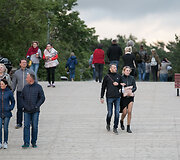 Vėsus vakaras Palangoje