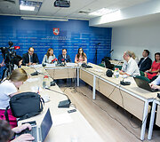 SAM spaudos konferencija