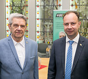 Vladas Garastas ir Aurelijus Veryga