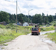 Medžių kirtimas Vilniaus Kirtimų tabore