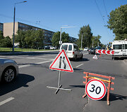 Vandentiekio avarija Kalvarijų gatvėje