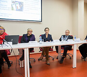 Spaudos konferencijos akimirka