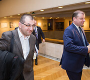 Vytautas Kasiulevičius ir Saulius Skvernelis