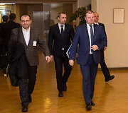 Vytautas Kasiulevičius ir Saulius Skvernelis