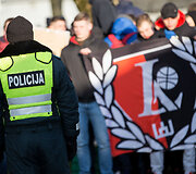 &bdquo;Lietuvos ryto&ldquo; fanų eisena Kaune
