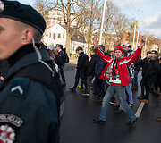 &bdquo;Lietuvos ryto&ldquo; fanų eisena Kaune