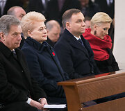 Dalia Grybauskaitė ir Andžejus Duda