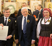 Viktoras Pranckietis, Valdas Adamkus ir Rima Ba&scaron;kienė