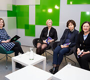 Ida Mažutaitienė, Au&scaron;rinė Žilinskienė, Milda Gembickienė ir Lolita Varanavičienė