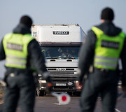 Rytinio policijos reido akimirka