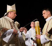 Velyknakčio liturgija Vilniaus arkikatedroje bazilikoje