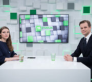 Liepa Želnienė ir Gabrielius Landsbergis