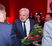 Lietuvos medikų apdovanojimų ceremonijos akimirka