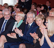 Lietuvos medikų apdovanojimų ceremonijos akimirka