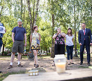 Piketas &bdquo;Pro memoria Babchenko!&ldquo;