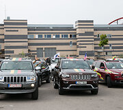 Daugiausiai JEEP automobolių papuo&scaron;tų Lietuvos atributika