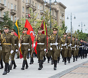 Valstybinės vėliavos pakėlimo ceremonija