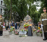 Okupacijos, genocido ir sovietmečio represijų aukų pagerbimo ceremonija