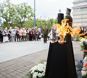 Okupacijos, genocido ir sovietmečio represijų aukų pagerbimo ceremonija