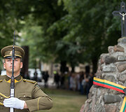 Okupacijos, genocido ir sovietmečio represijų aukų pagerbimo ceremonija