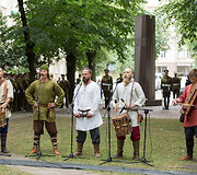 Okupacijos, genocido ir sovietmečio represijų aukų pagerbimo ceremonija