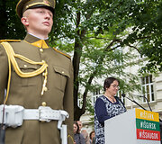 Okupacijos, genocido ir sovietmečio represijų aukų pagerbimo ceremonija