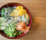 Mango Poke Bowl'as