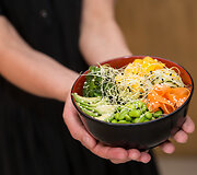 Mango Poke Bowl bare &bdquo;Gyoza&ldquo;
