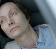 Kadras i&scaron; G.Beinoriūtės filmo &bdquo;Kvėpavimas į marmurą&ldquo;
