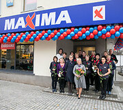 Skuode, po renovacijos, atidaryta &bdquo;Maxima&ldquo;
