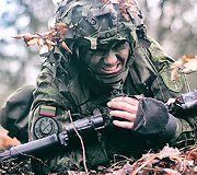  Algirdo bataliono kariai pratybose &bdquo;Jungtinis ryžtas XI&ldquo;