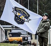 Motorizuotosios pėstininkų brigados &bdquo;Žemaitija&ldquo; kariai pratybose &bdquo;Jungtinis ryžtas XI&ldquo;