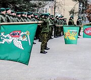 Motorizuotosios pėstininkų brigados &bdquo;Žemaitija&ldquo; kariai pratybose &bdquo;Jungtinis ryžtas XI&ldquo;