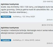 Puslapyje &bdquo;Tvarkau Vilnių&ldquo; užfiksuoti prane&scaron;imai dėl nei&scaron;valytos nuo sniego Architektų g. Lazdynuose