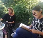 Ra&scaron;ytojos Marriane Maili ir Adriana
