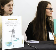 Akimirkos i&scaron; tarptautinės diskusijos &bdquo;Kylančios žvaigždės: vaikų knygų ra&scaron;ytojai ir iliustruotojai i&scaron; Baltijos &scaron;alių&ldquo;