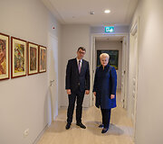 Dalia Grybauskaitė atidarė naują Lietuvos ambasadą Italijoje